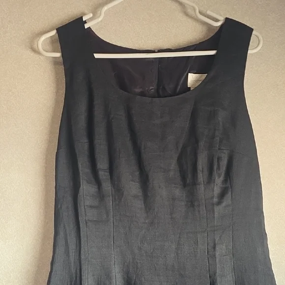 Moda International Sleeveless Black Midi Dress - Picture 4 of 6